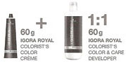 Пропорции разведения IGORA Royal Colorist’s Color & Care Developer